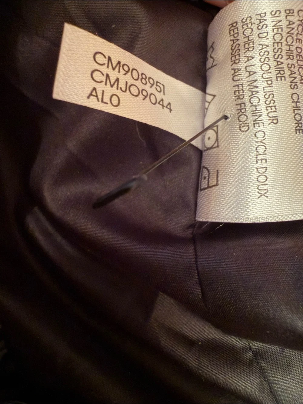 Calvin Klein Men's Dark Brown Quilted Puffer Jacket
